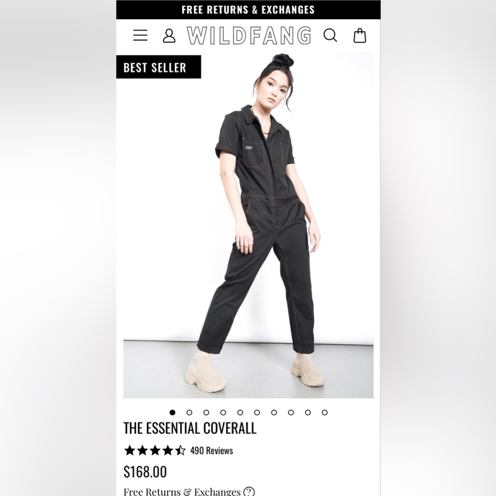 Never worn coveralls